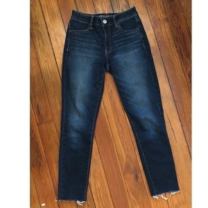 Like New American Eagle Hi Rise Ankle Jegging